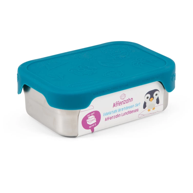 Affenzahn - Lunchbox Set Shark - Madopbevaring 1 Affenzahn - Lunchbox Set Shark - Madopbevaring