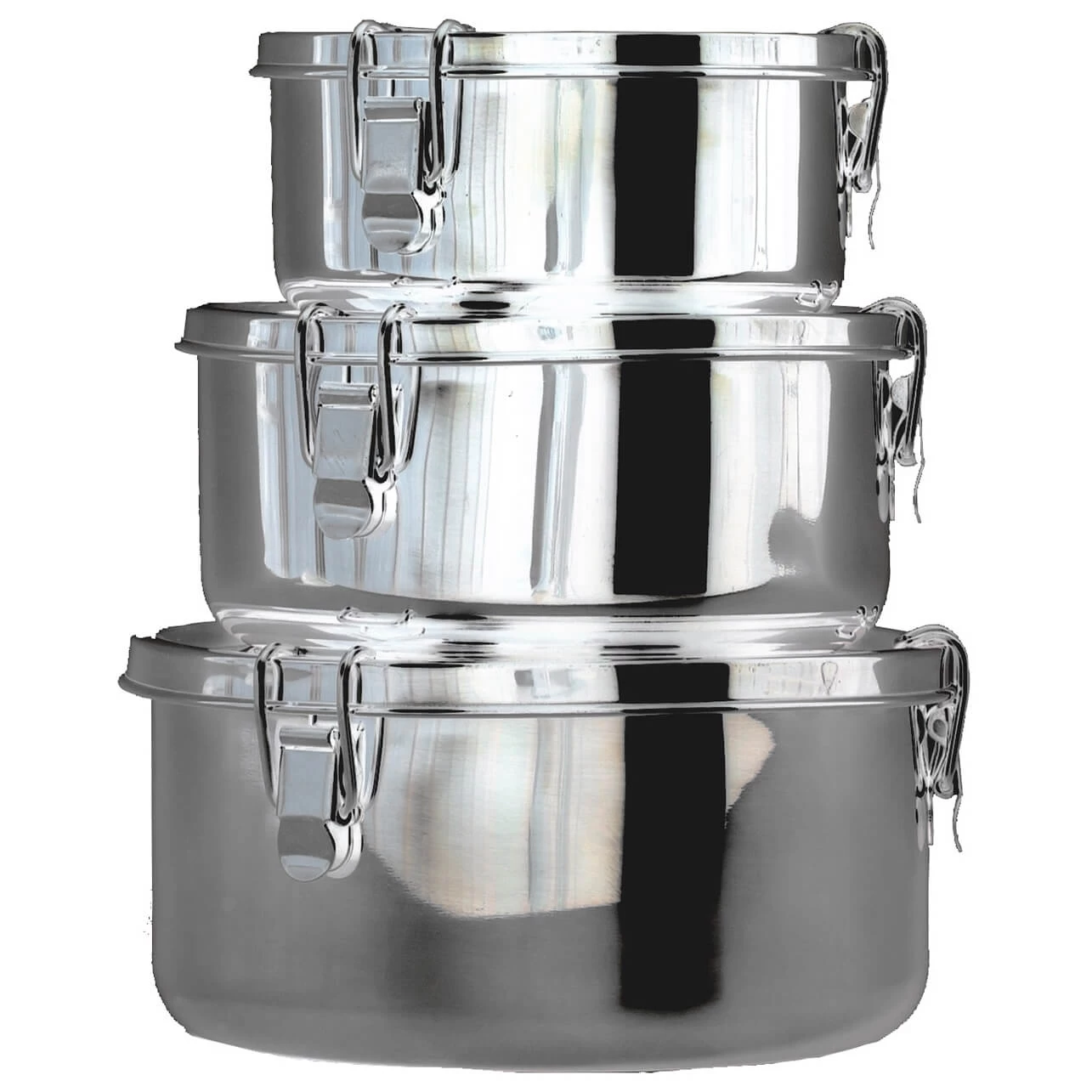 Basic Nature - Stainless Steel Food Container - Madopbevaring 2 Basic Nature - Stainless Steel Food Container - Madopbevaring - Billede 2