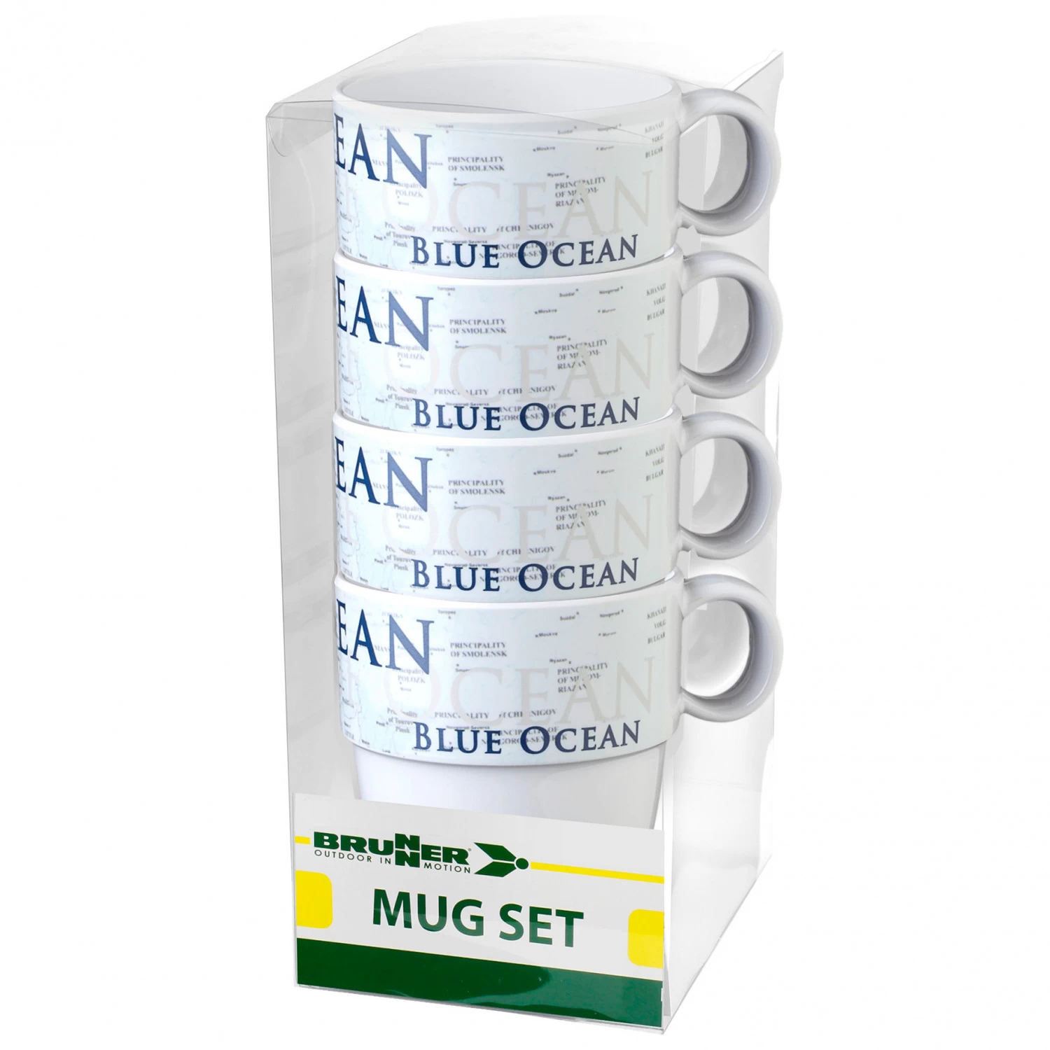 Brunner - Mug Set Blue Ocean - Krus 1 Brunner - Mug Set Blue Ocean - Krus