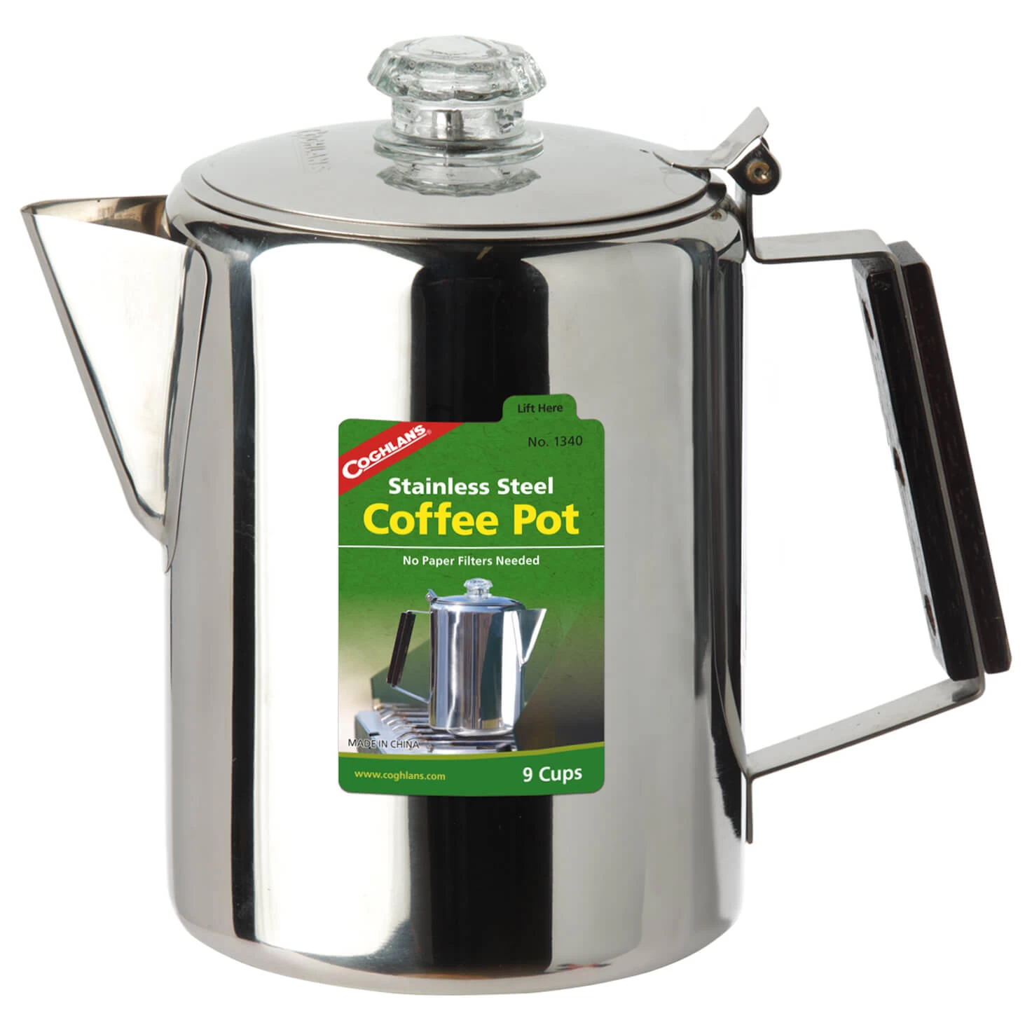 Coghlans - Edelstahlkanne Coffee Pot - Gryde 1 Coghlans - Edelstahlkanne Coffee Pot - Gryde