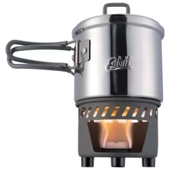 Esbit - CS585ST Dry Fuel Cooking Set - Kogeapparater Til Tørbrændstof