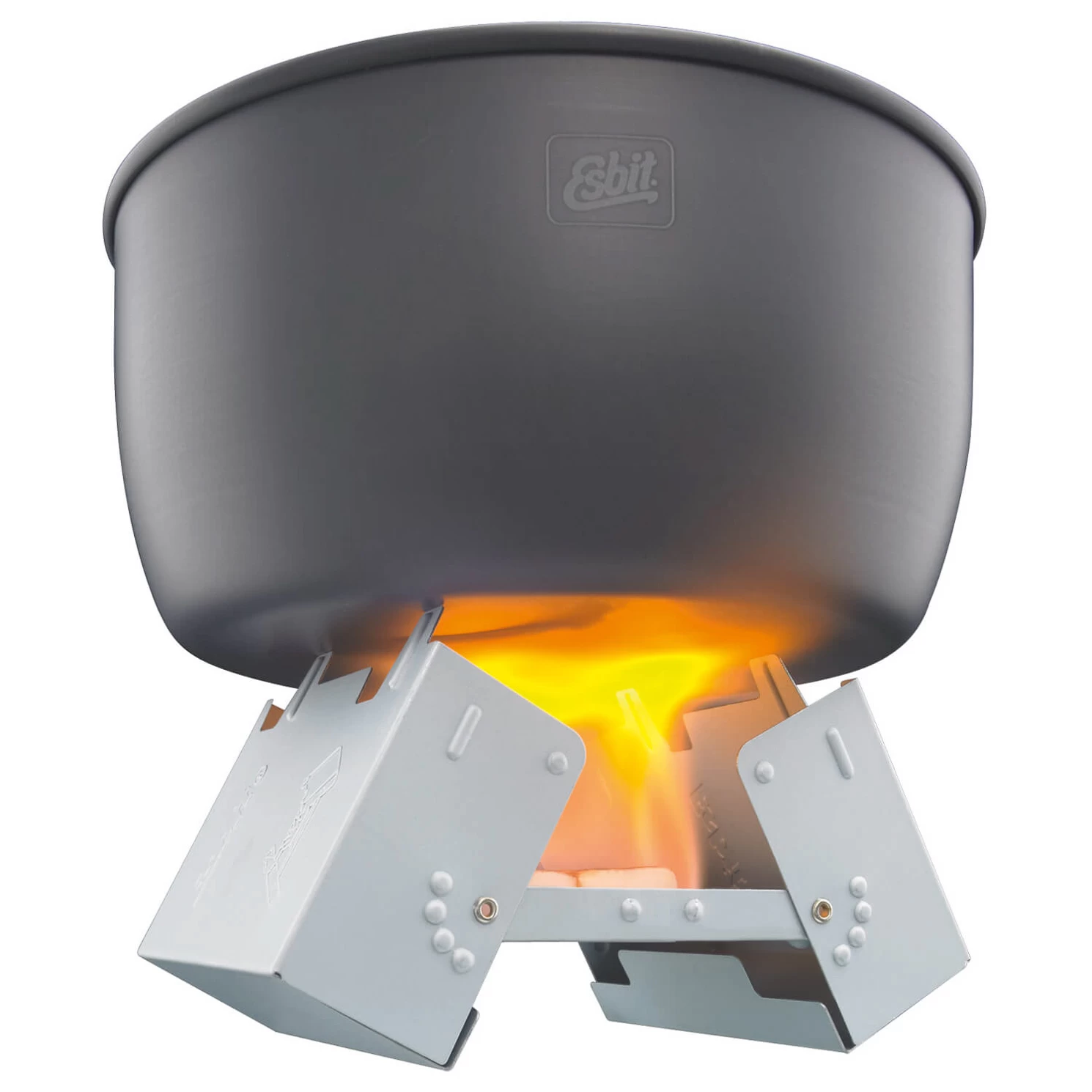 Esbit - Large Pocket Stove - Kogeapparater Til Tørbrændstof 2 Esbit - Large Pocket Stove - Kogeapparater Til Tørbrændstof - Billede 2
