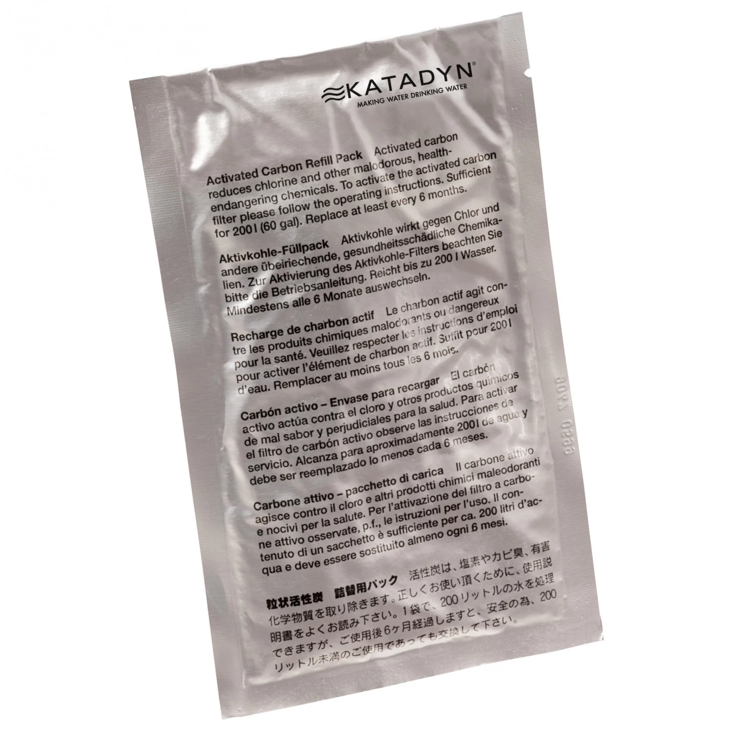 Katadyn - Combi Activated Carbon Refill Pack - Vandbehandling 1 Katadyn - Combi Activated Carbon Refill Pack - Vandbehandling