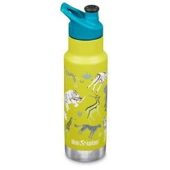 Klean Kanteen - Kid's Classic Narrow Vacuum Insulated With Sport Cap - Termoflaske -Udendørs køkken forsyninger discountbutik klean kanteen kids classic narrow vacuum insulated with sport cap termoflaske 3