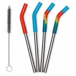 Klean Kanteen - Straw 8mm Short 4-Pack - Sugerør