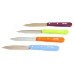 Opinel - Kitchen Knife Set (4-Colour-Pack) -Udendørs køkken forsyninger discountbutik opinel kitchen knife set 4 colour pack 1