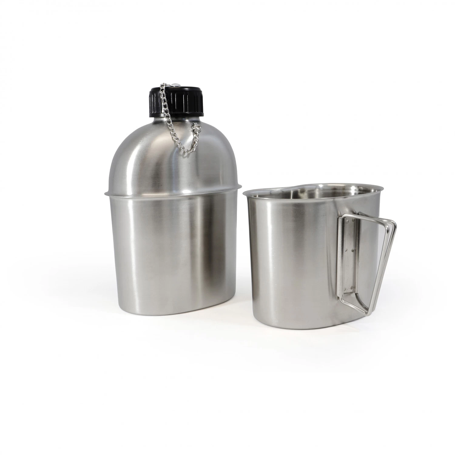 Origin Outdoors - Edelstahl Feldflasche - Drikkeflaske 4 Origin Outdoors - Edelstahl Feldflasche - Drikkeflaske - Billede 4