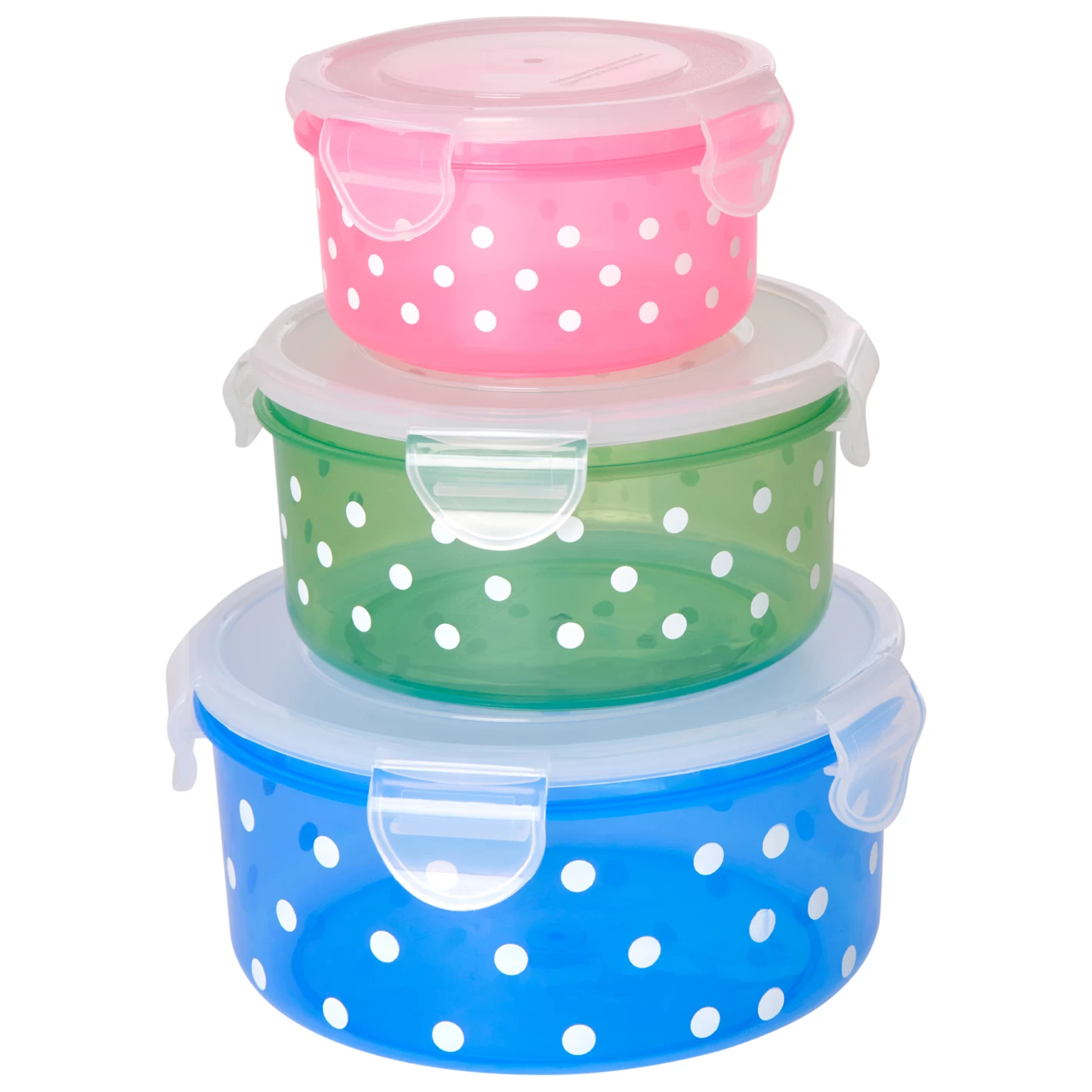 Rice - Plastic Round Food Boxes - Madopbevaring 1 Rice - Plastic Round Food Boxes - Madopbevaring