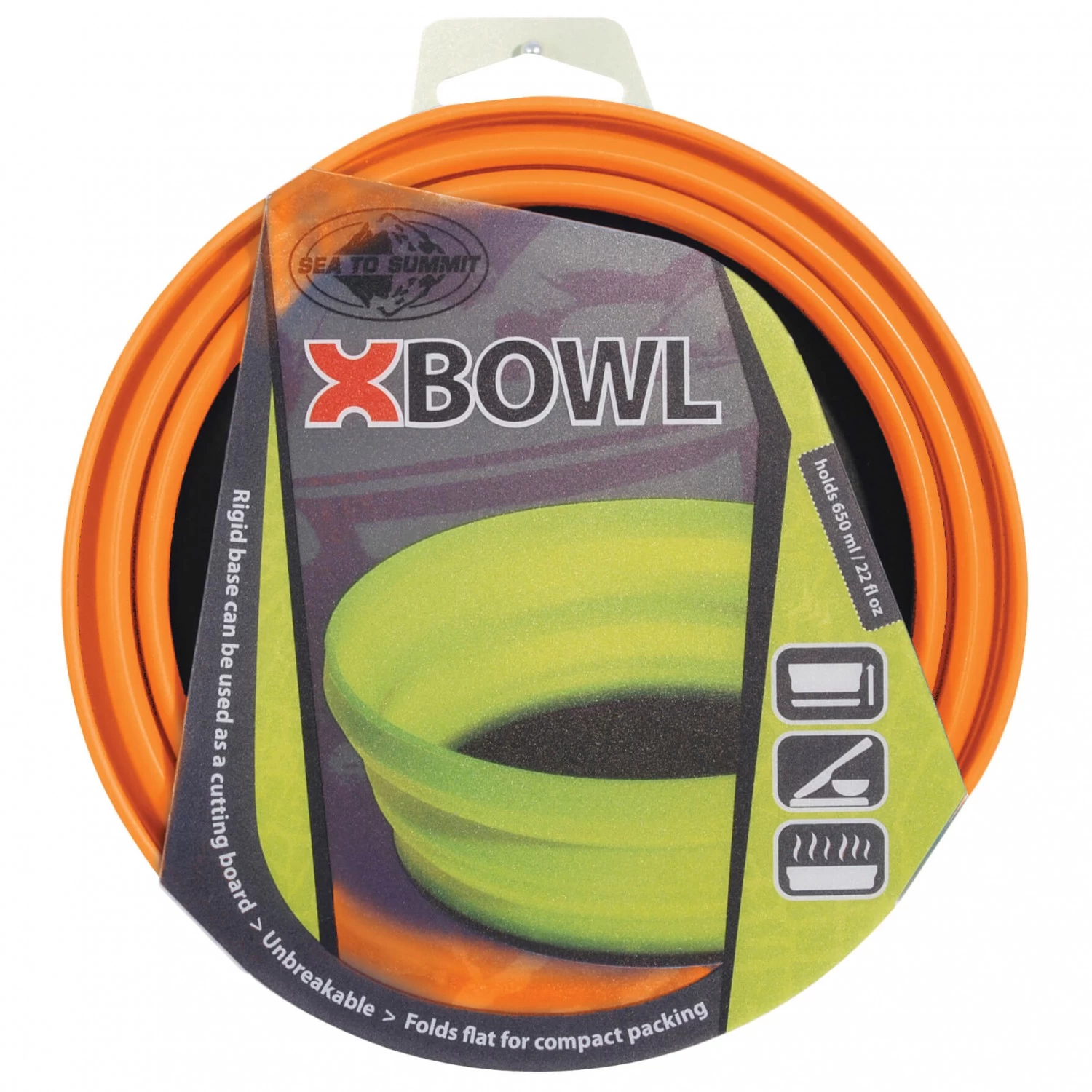 Sea To Summit - X-Bowl - Foldbar Skål 2 Sea To Summit - X-Bowl - Foldbar Skål - Billede 2