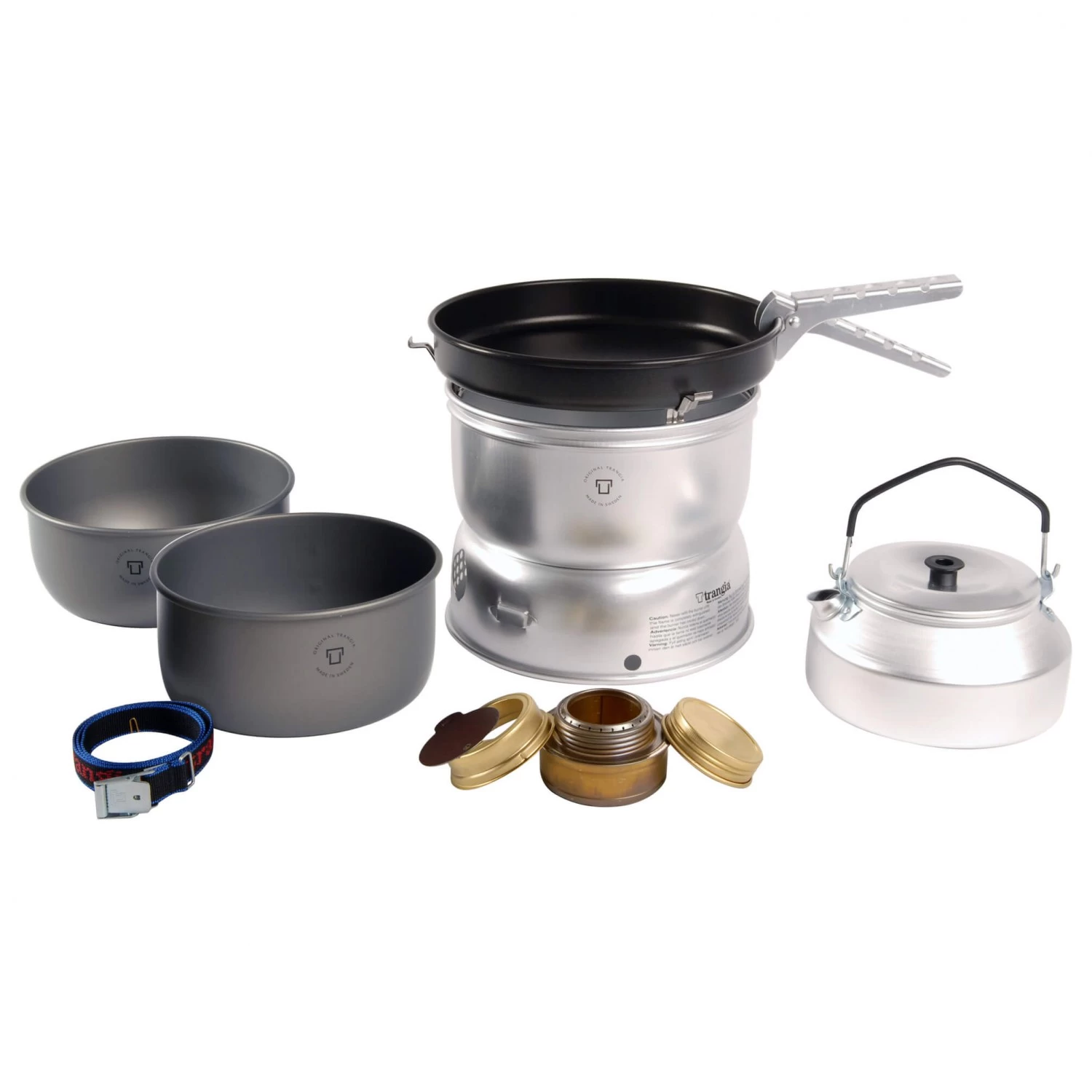 Trangia - 25-0 Spiritus Sturmkocher Mit Wasserkocher - Spritkogeapparater 1 Trangia - 25-0 Spiritus Sturmkocher Mit Wasserkocher - Spritkogeapparater